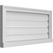 Ekena Millwork Vertical Surface Mount PVC Gable Vent: Functional, w/ 2"W x 2"P Brickmould Sill Frame, 32"W x 16"H GVPVE32X1603SF - alternate 2